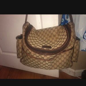 Gucci diaper bag